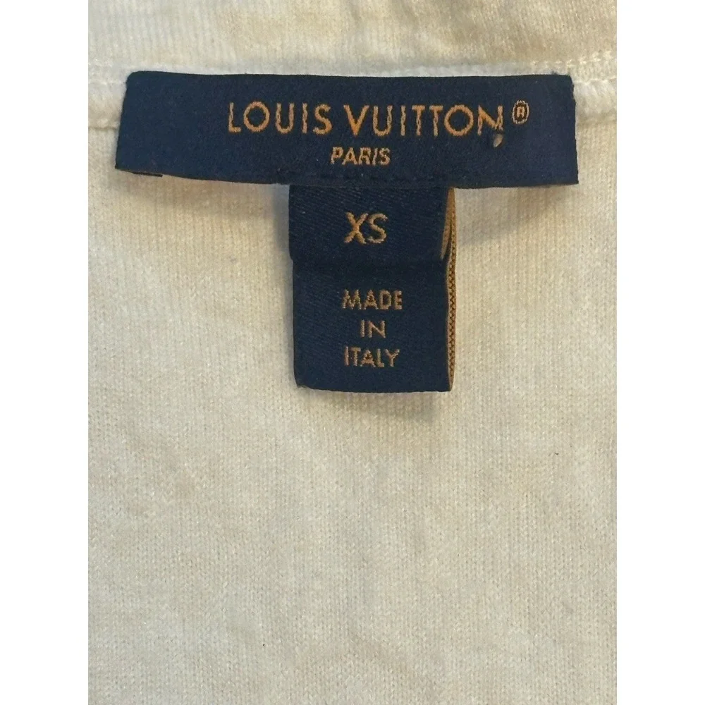 Louis Vuitton‎ Embossed Monogram Hooded Vest sz. XS Wool Cashmere Runway 2024